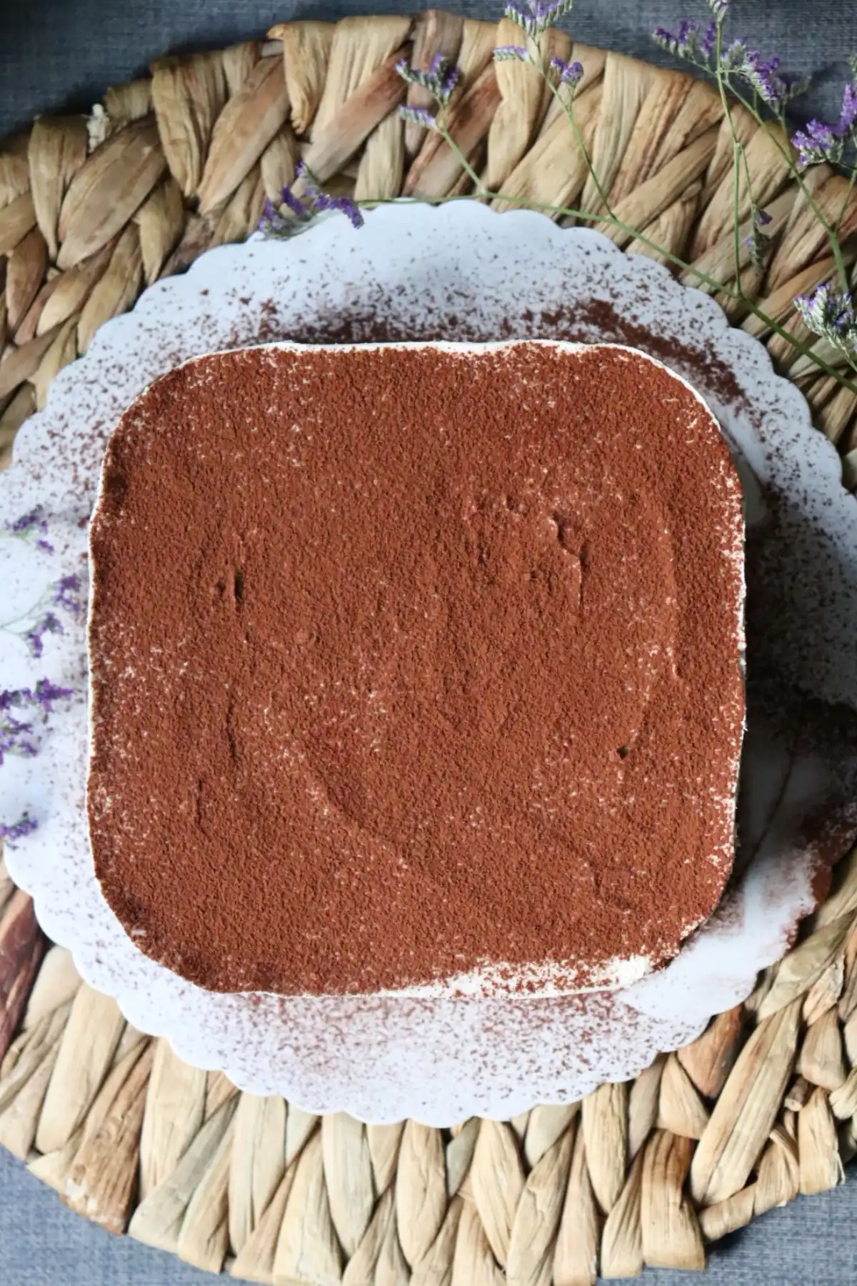romisbakes recipe Vegan Tiramisu