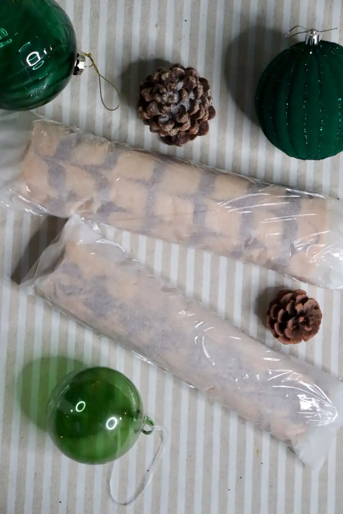 romisbakes recipe Yule log cake