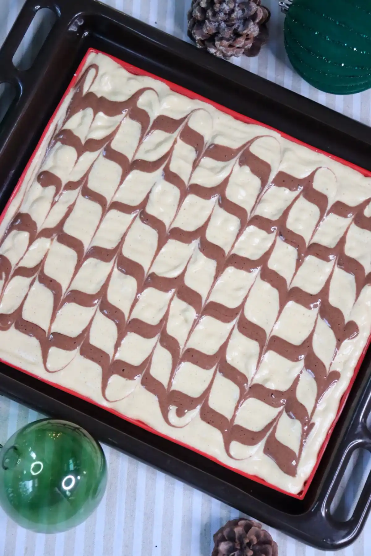 romisbakes recipe Yule log cake